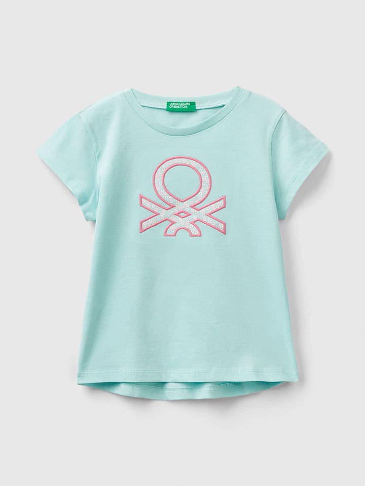 

Футболка Benetton, мятный