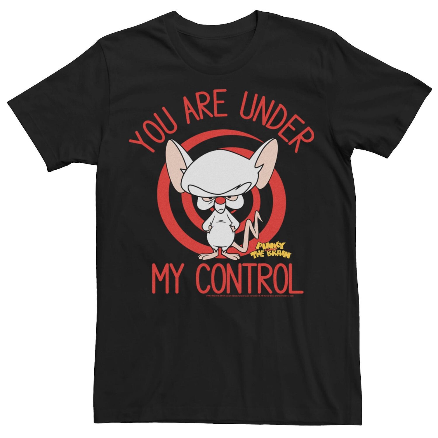 

Мужская футболка Pinky And The Brain You Are Under My Control Licensed Character