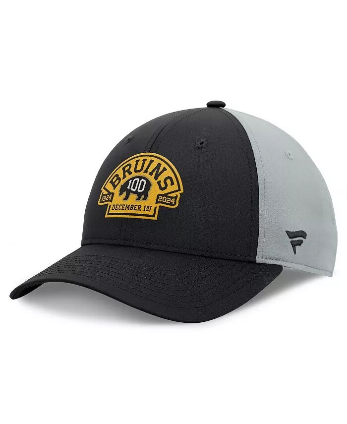 

Мужская черная регулируемая кепка Boston Bruins 2024 100th Anniversary Fanatics