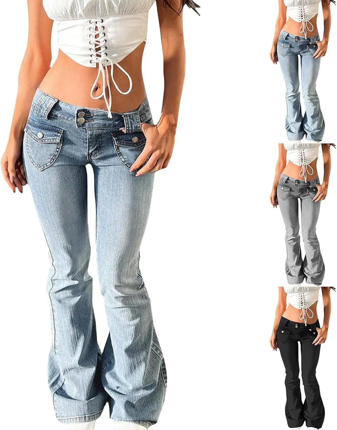 

Джинсы Low Rise Flare для женщин