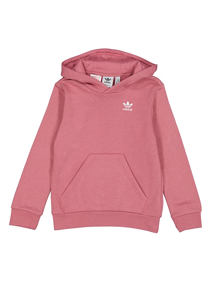 

Пуловер с капюшоном adidas, розовый