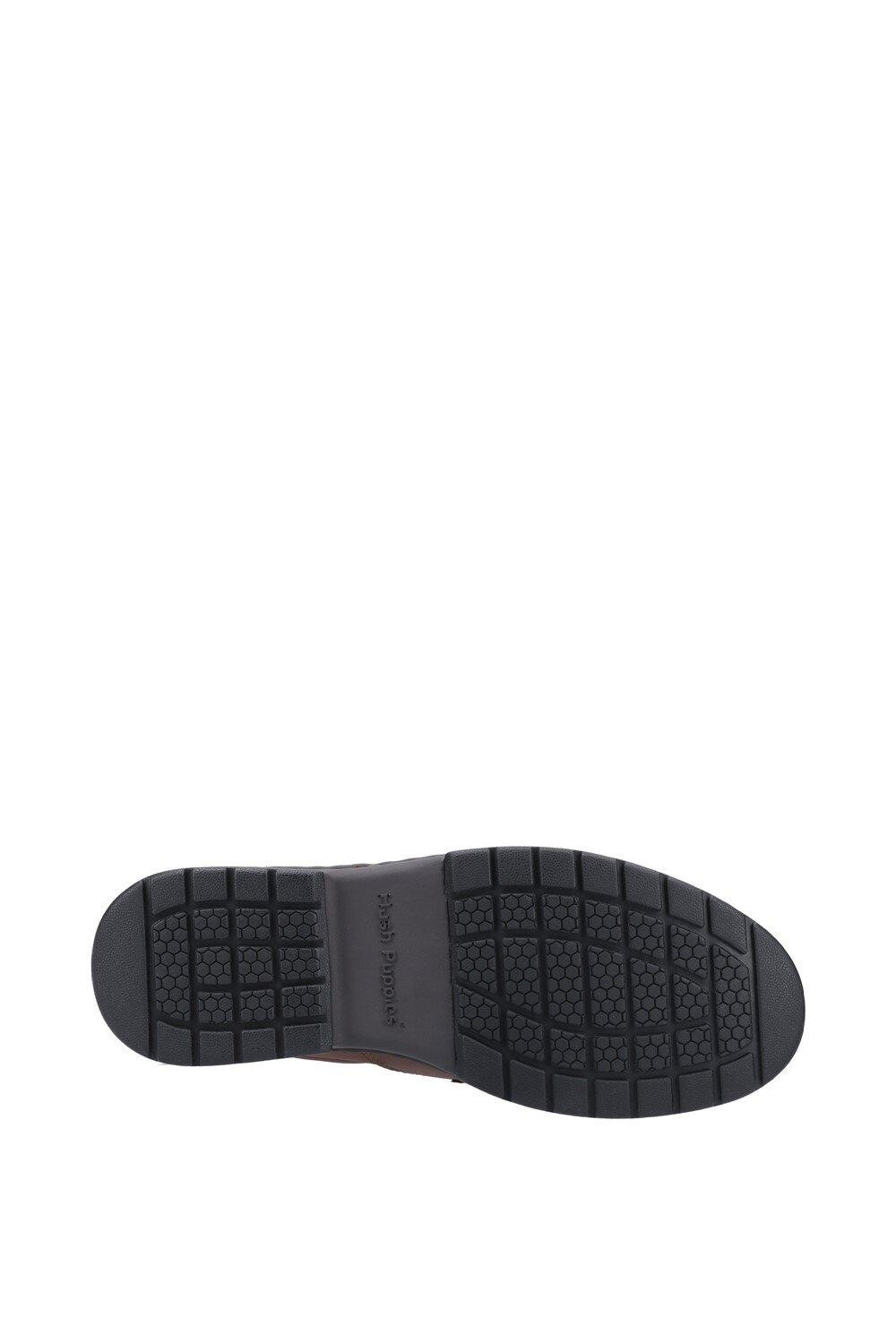 Кожаные туфли на шнуровке Outlaw II Hush Puppies, коричневый — фото 3