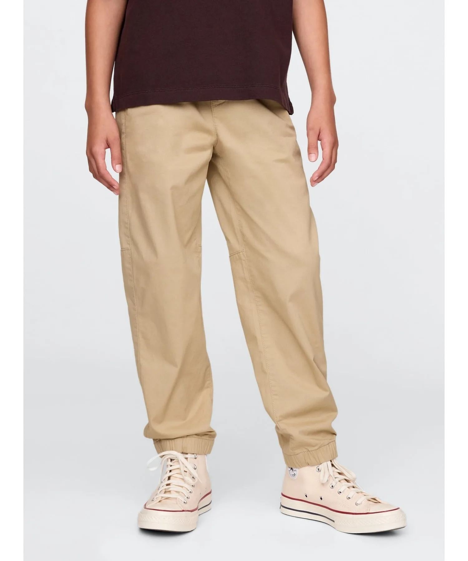 (K) Свободные повседневные спортивные штаны (детские) GAP, ICONIC_KHAKI