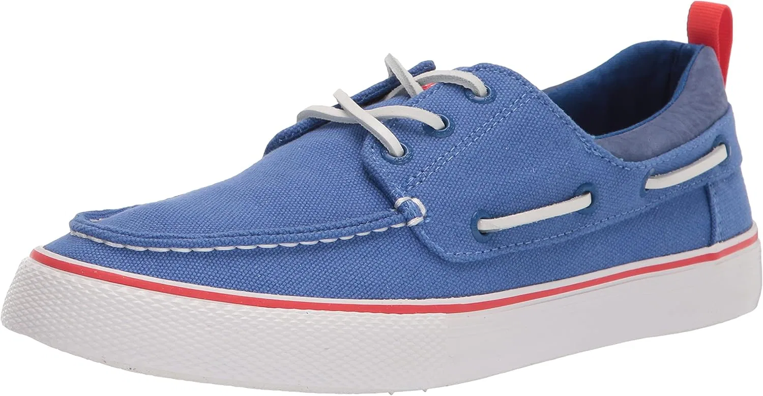 Мужские лодочные туфли Sperry Bahama с тремя люверсами, Blue