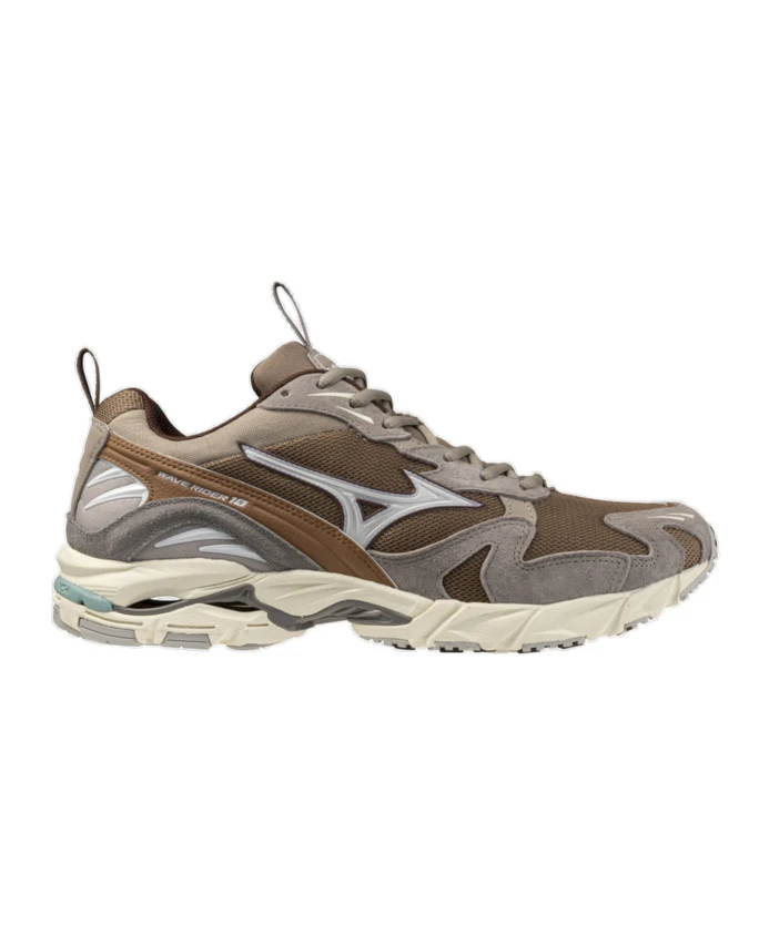 

Коричневые кроссовки Wave Rider 10 Premium Mizuno, коричневый