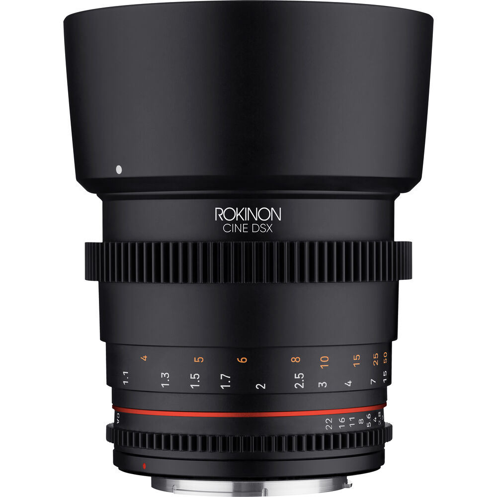 

Высокоскоростной кинообъектив Rokinon 85 мм T1.5 DSX (крепление EF)