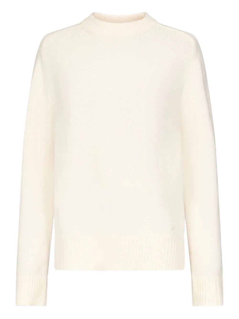 

Кашемировый свитер Baltra с ребристым подолом LouLou de Saison, белый