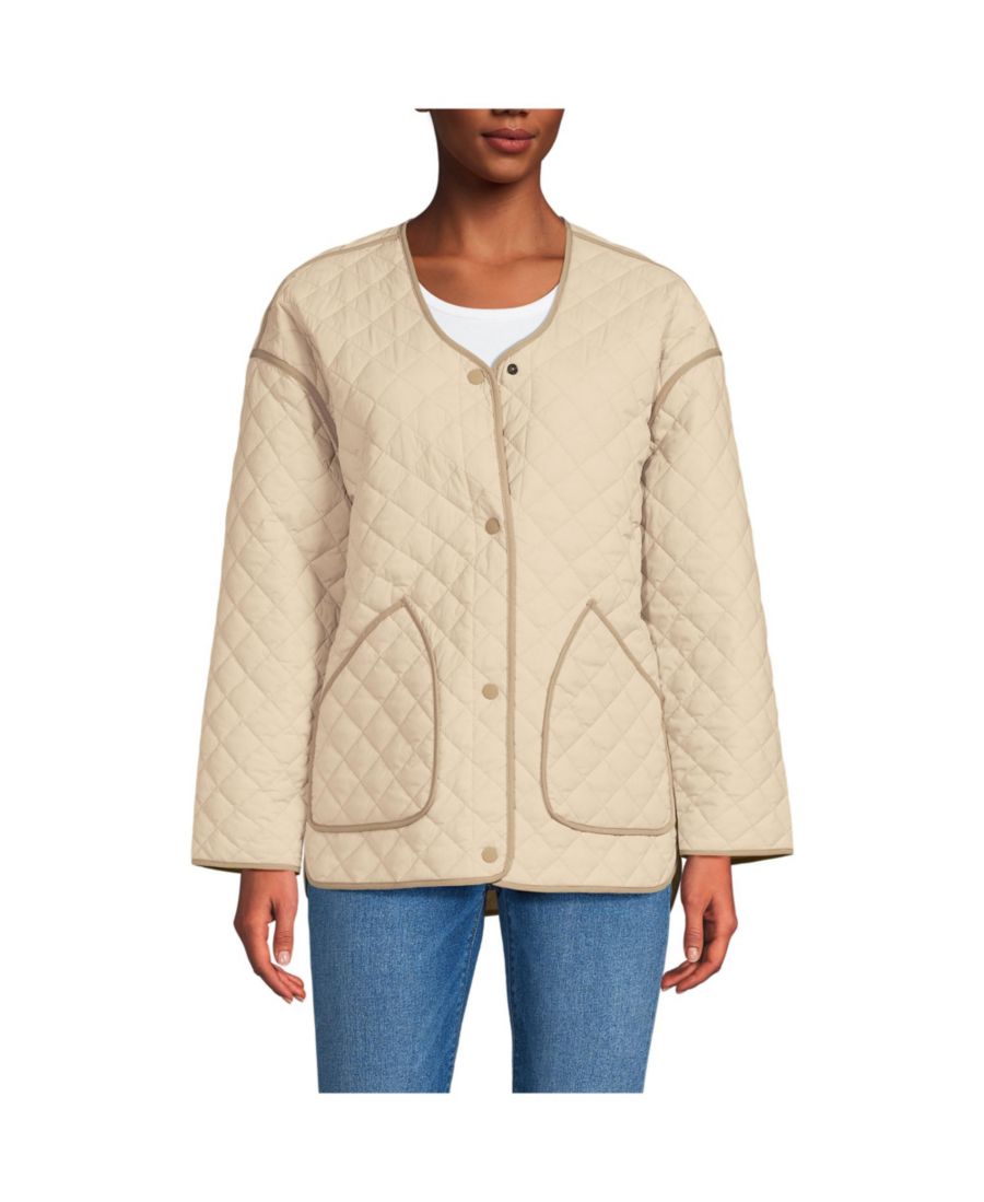 

Женская утепленная куртка-подкладка FeatherFree Lands' End, Champagne