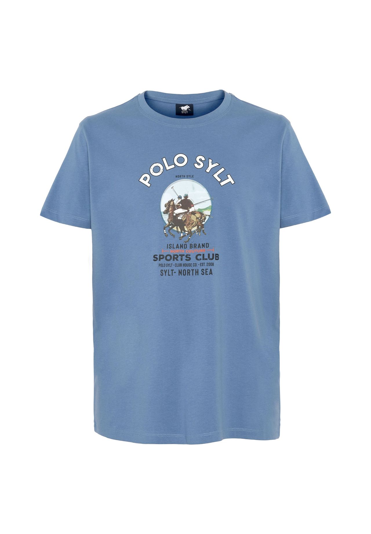 

Футболка с принтом Polosport POLO SYLT, цвет 18-3929 Blue Horizon