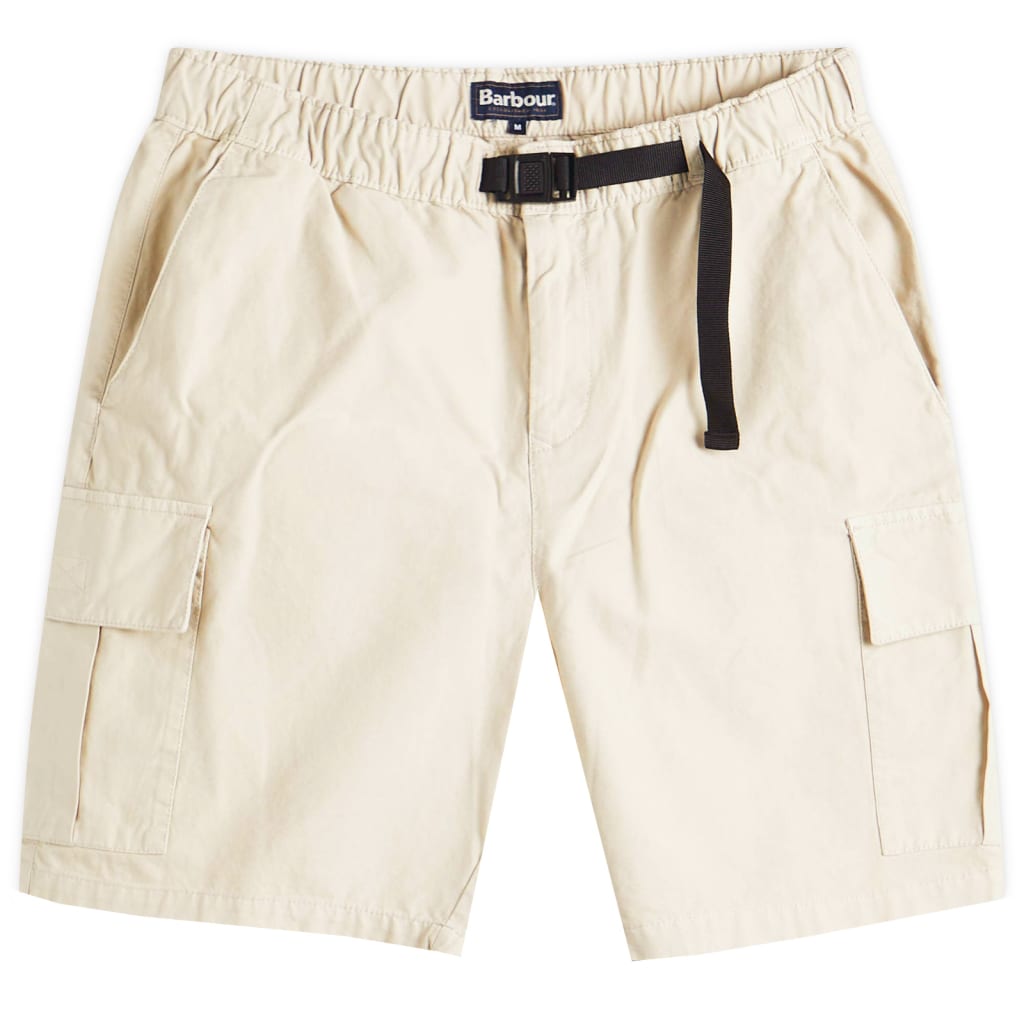 

Гринл расслабленные карго-шорты Barbour, цвет oatmeal