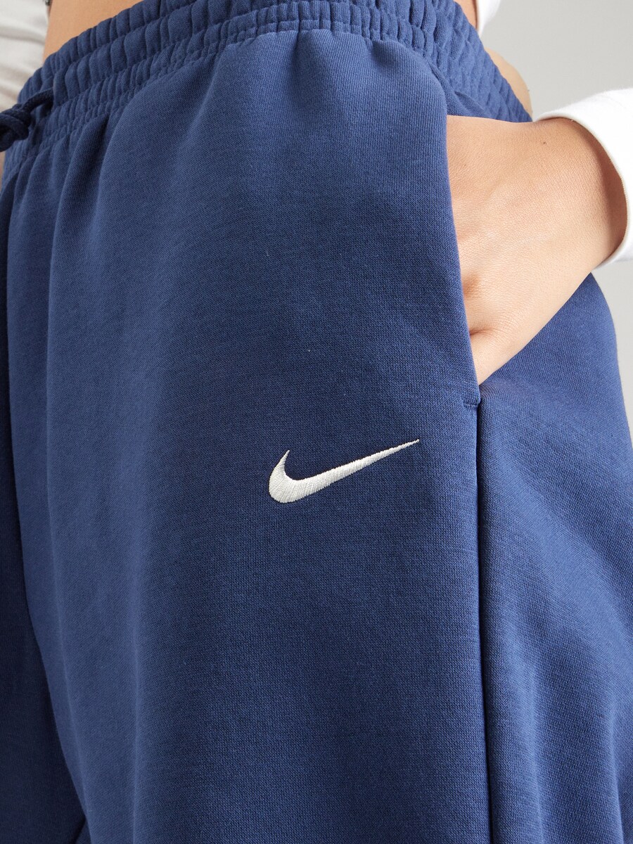 Зауженные брюки Nike Sportswear Phoenix Fleece, темно-синий — фото 2