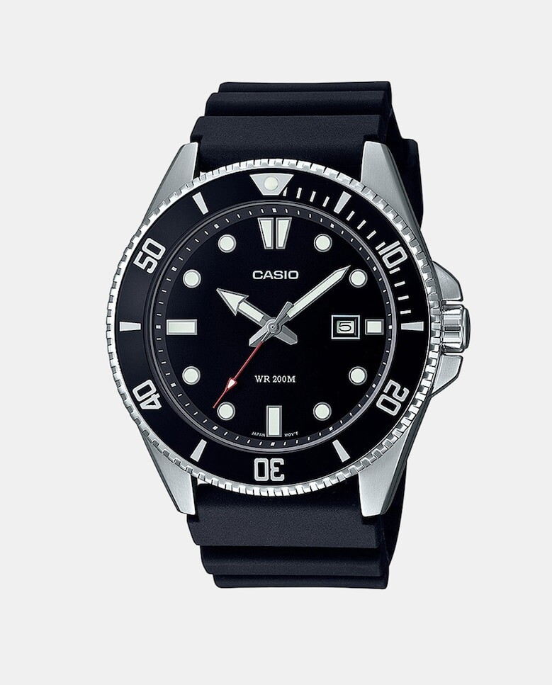 

Casio Collection MDV-107-1A1VEF Черные резиновые мужские часы Casio, черный