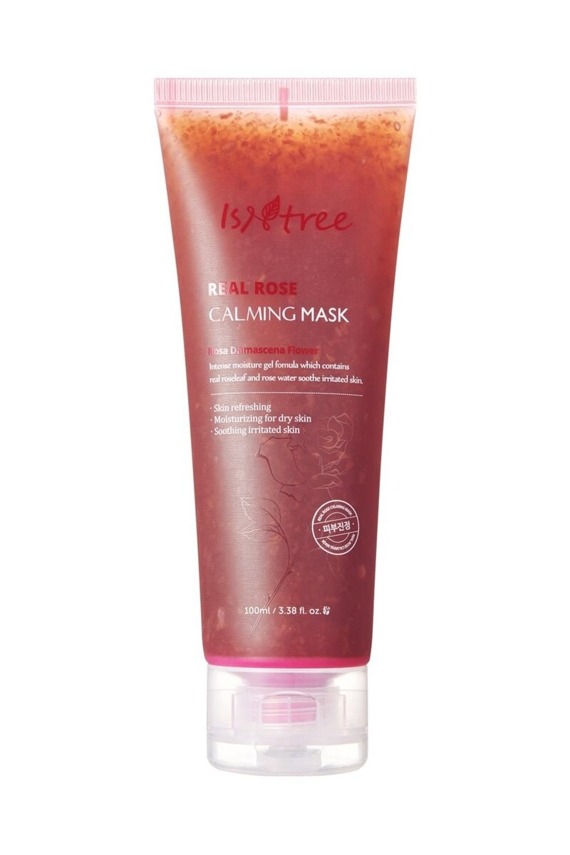 

Isntree, Real Rose Calming Mask, Успокаивающая маска на основе экстрактов лепестков роз, 100мл