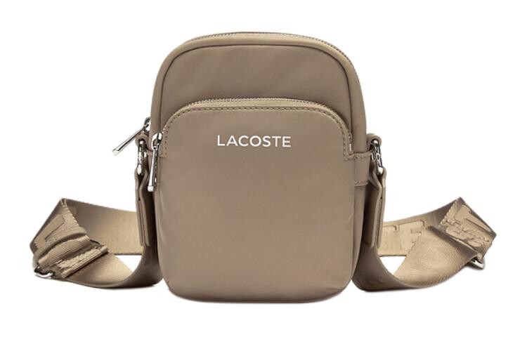 

Сумка через плечо унисекс LACOSTE, Dark apricot color