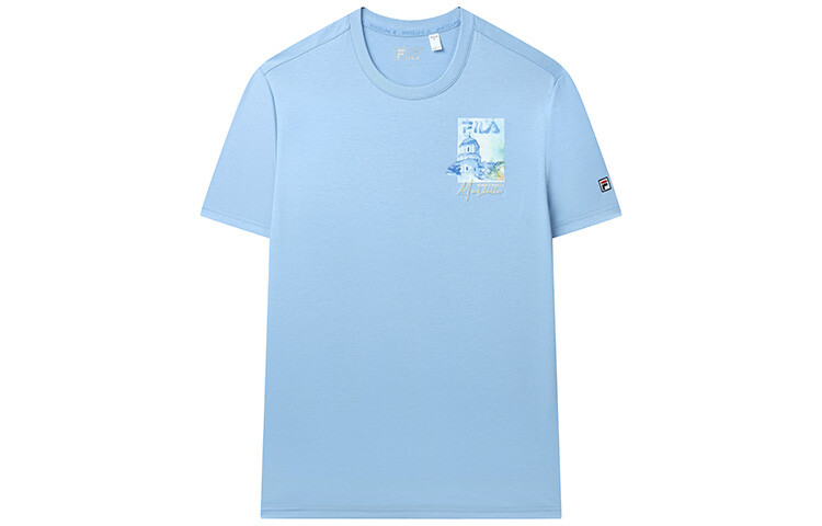 

Футболка мужская Hanging Bell синяя Fila, синий