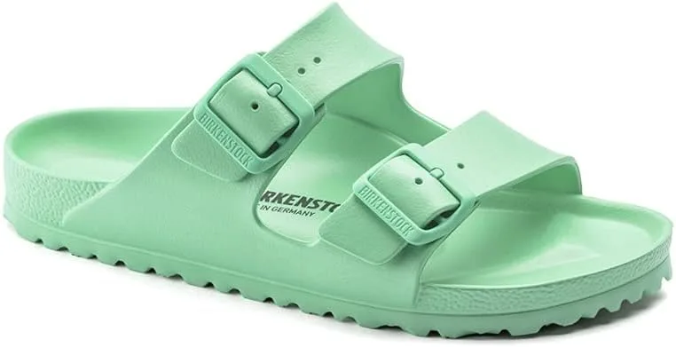 BIRKENSTOCK Arizona Unisex - взрослые сабо и мюли из бирко-флора, зеленый — фото 2