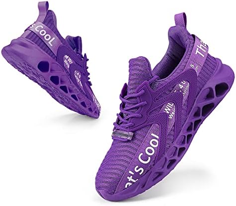 

Мужские кроссовки для спорта, тенниса и прогулок, дышащие и легкие беговые кроссовки Missletty, фиолетовый