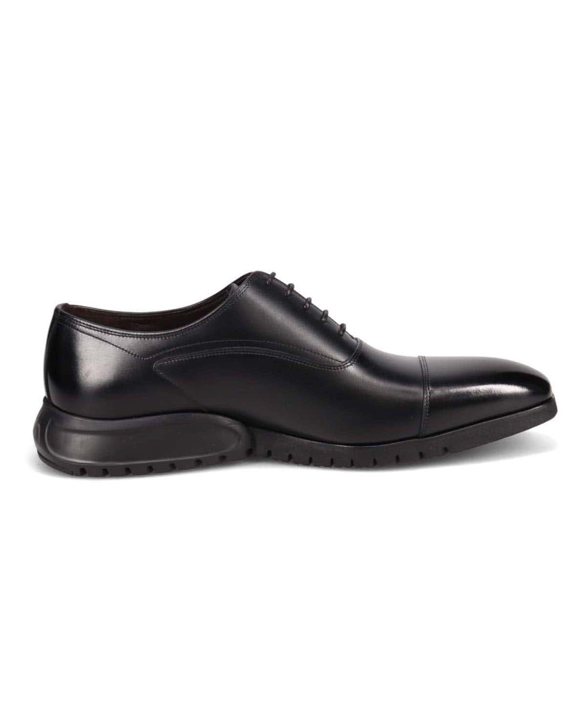 Реабилитационные туфли Madras, туфли Inner Wing Straight Tip Dress Shoes. Madras, black — фото 4