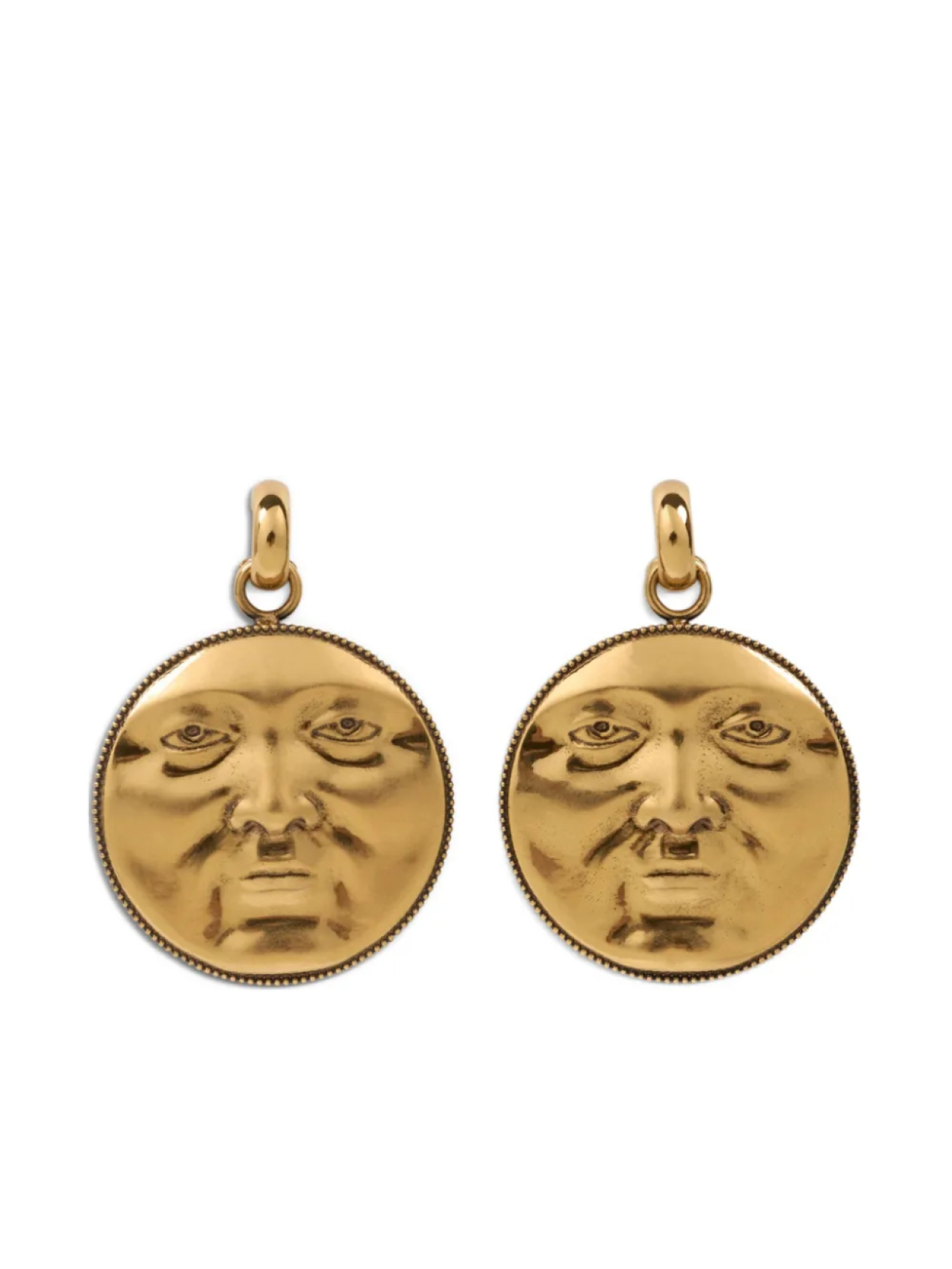 

ETRO серьги Sun, золотой