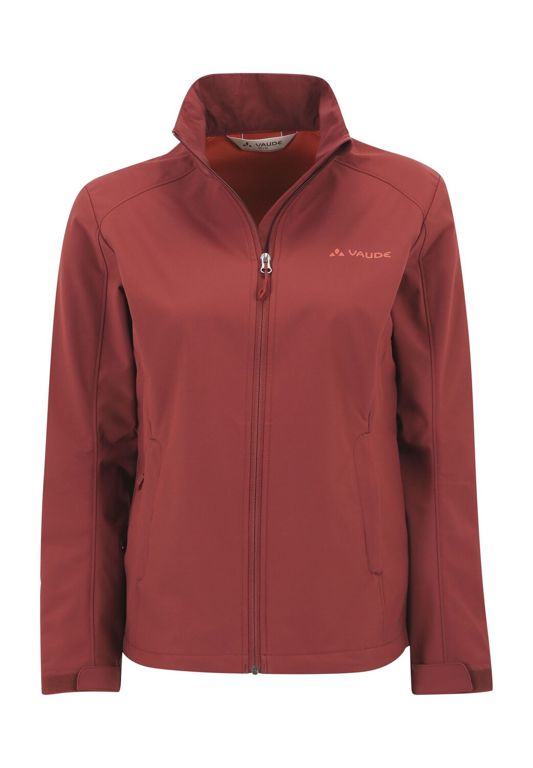 

Куртка Hurricane softshell, воротник стойка, женская VAUDE, цвет Dark Cherry
