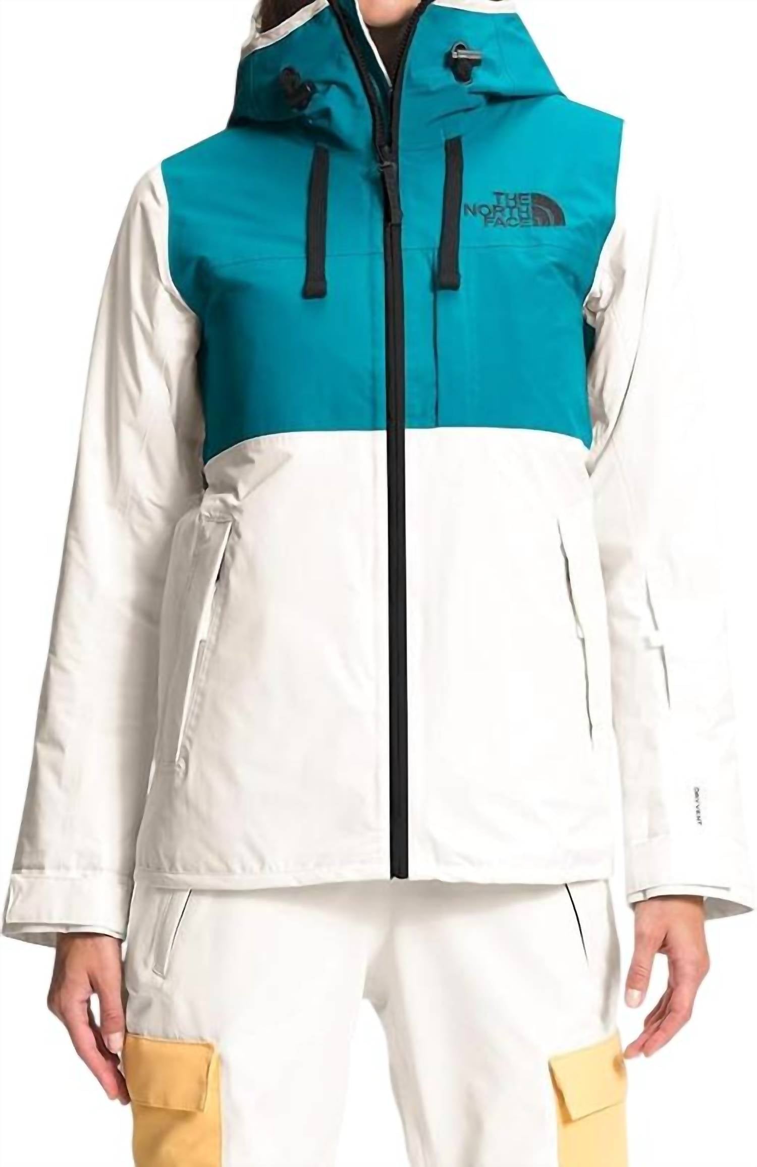

Куртка Superlu в цвете эмаль синяя/гардения белая The North Face