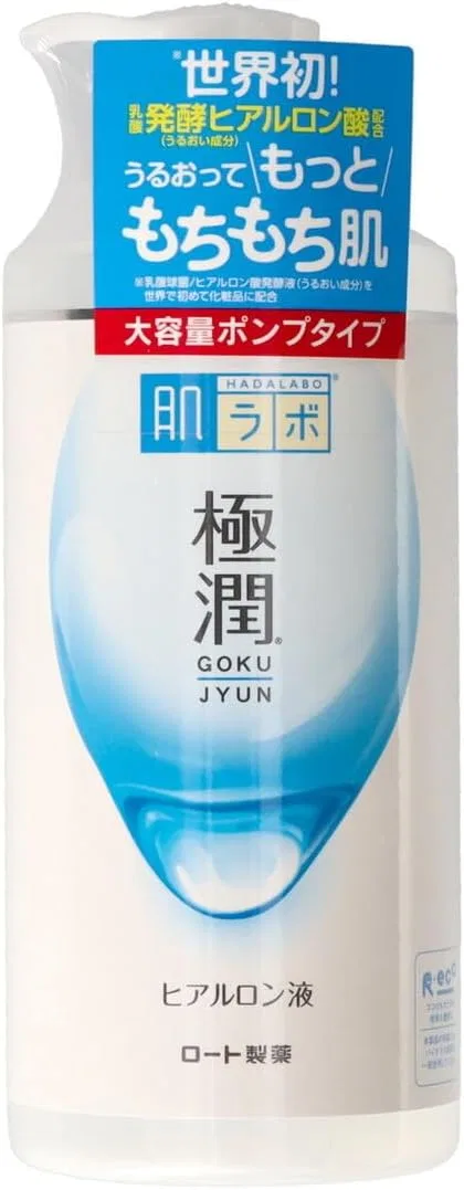 Лосьон Hada Labo Gokujun с 3 видами гиалуроновой кислоты, 400 мл, набор 4 шт