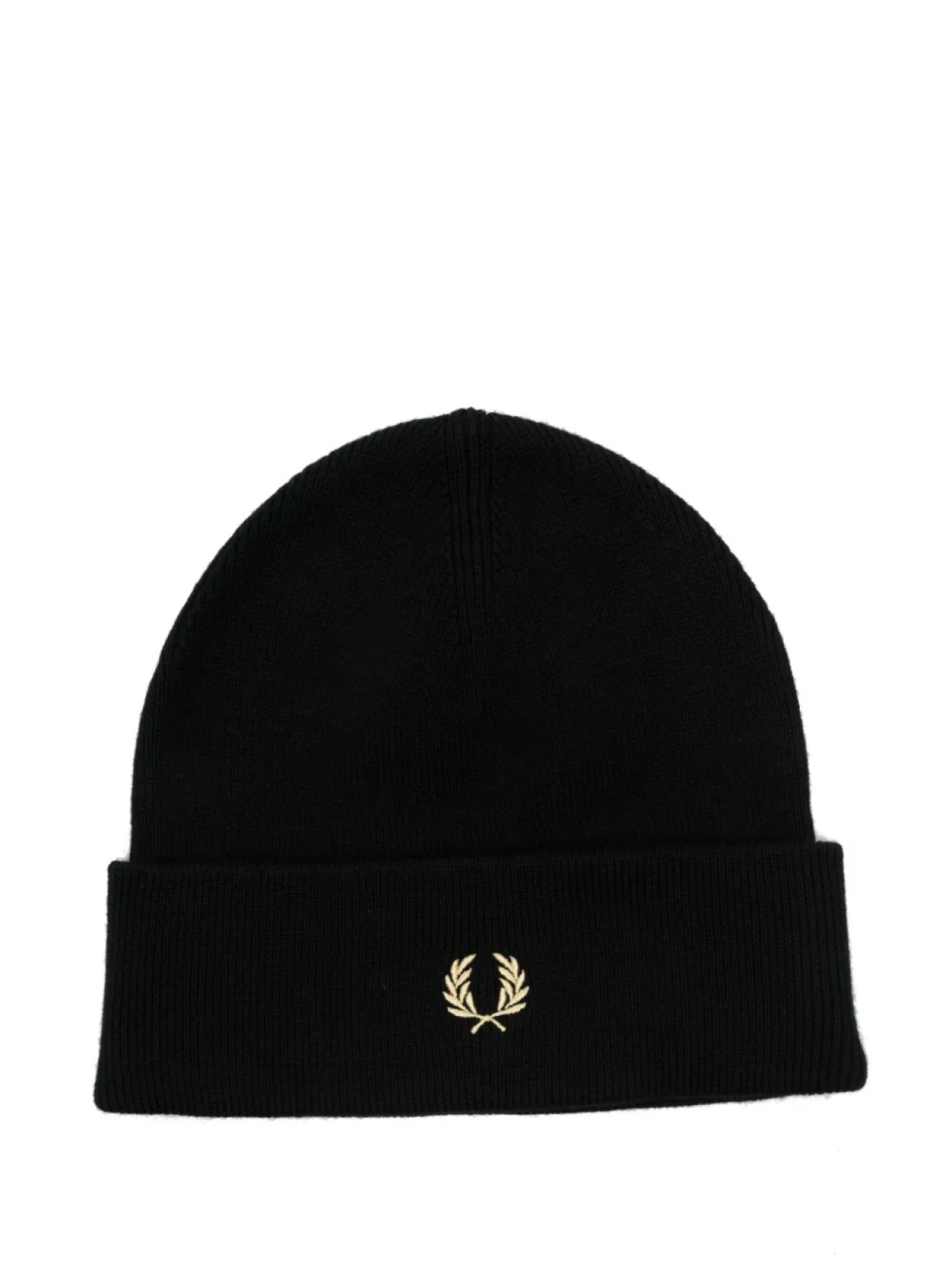 

Fred Perry Kids шапка бини с вышитым логотипом, черный