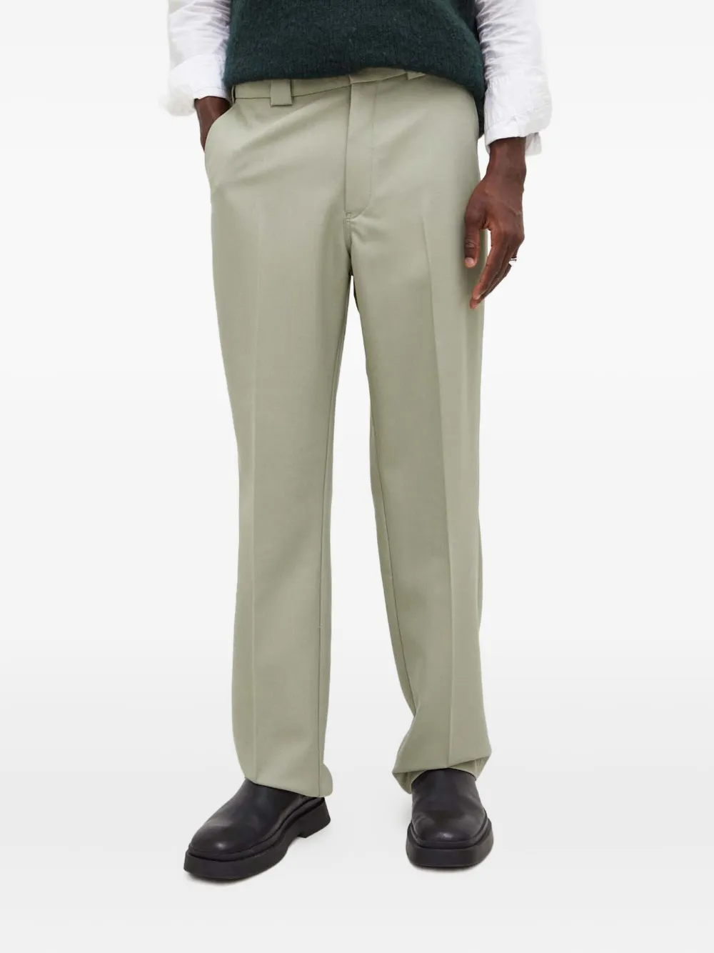 

Брюки с поясными петлями Won Hundred, зеленый