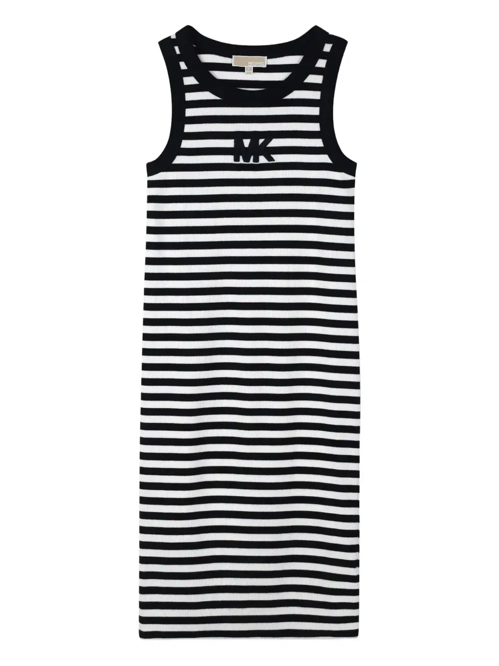Платье в полоску Michael Kors Kids, белый