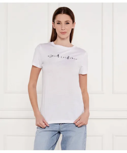 

Футболка Regular fit Armani Exchange, белый