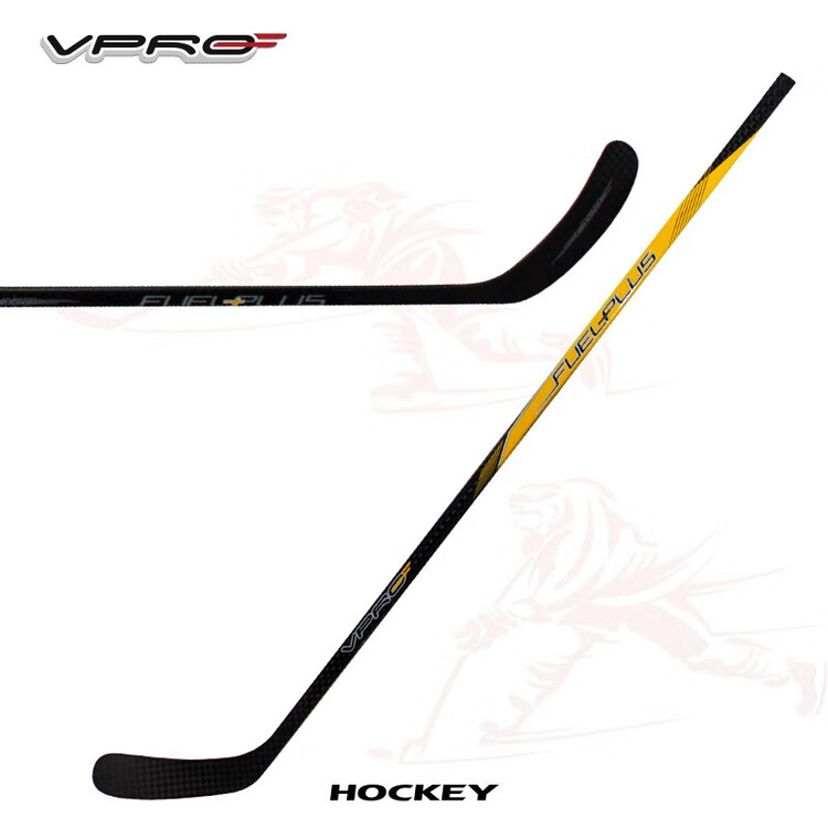 

He Jiagong Хоккейная клюшка Ultra-Light Carbon Fiber для детей и юниоров, левая, E120[F75], высота ~165 см