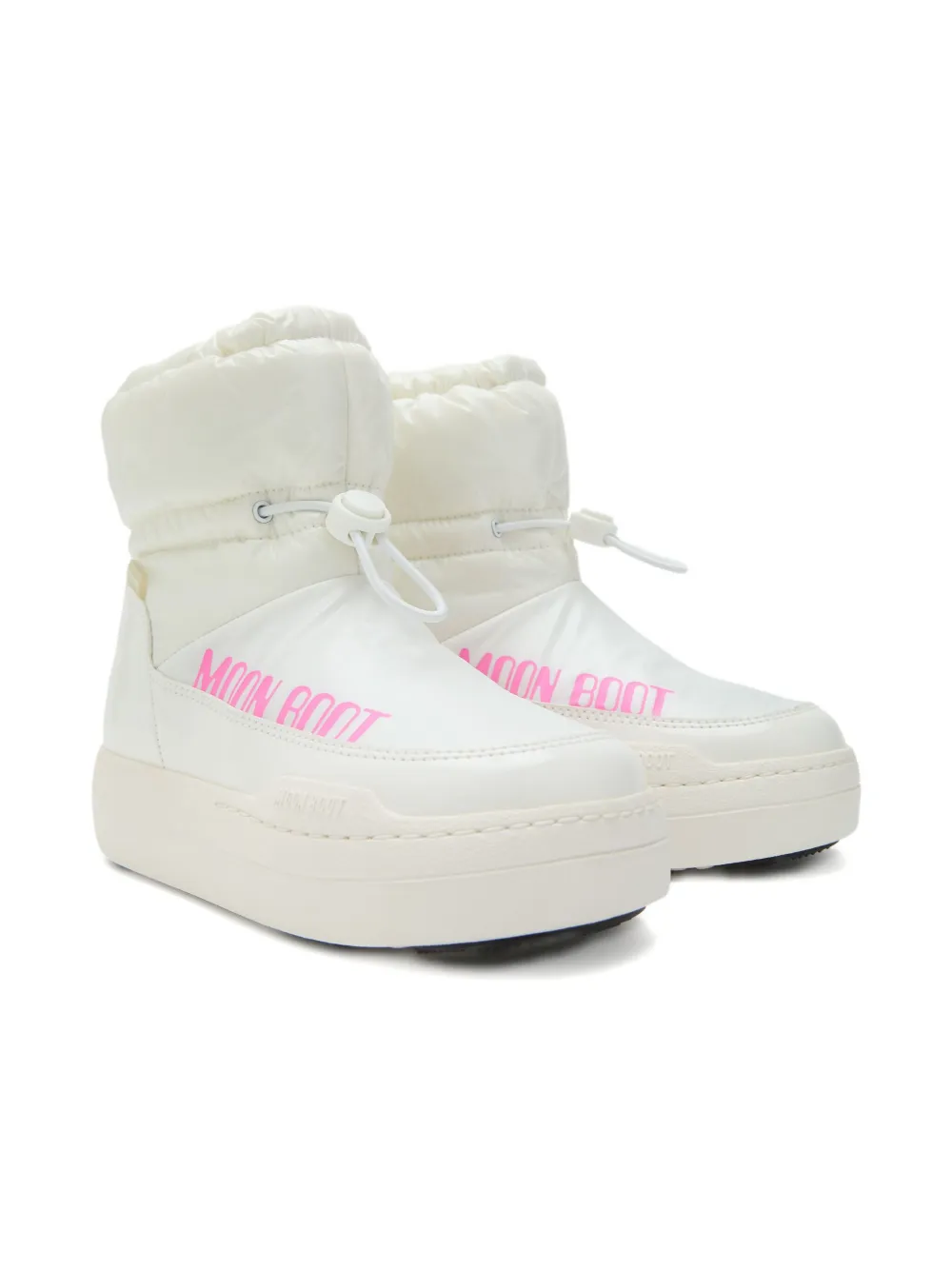 

Дутые ботинки Moon Boot Kids, белый