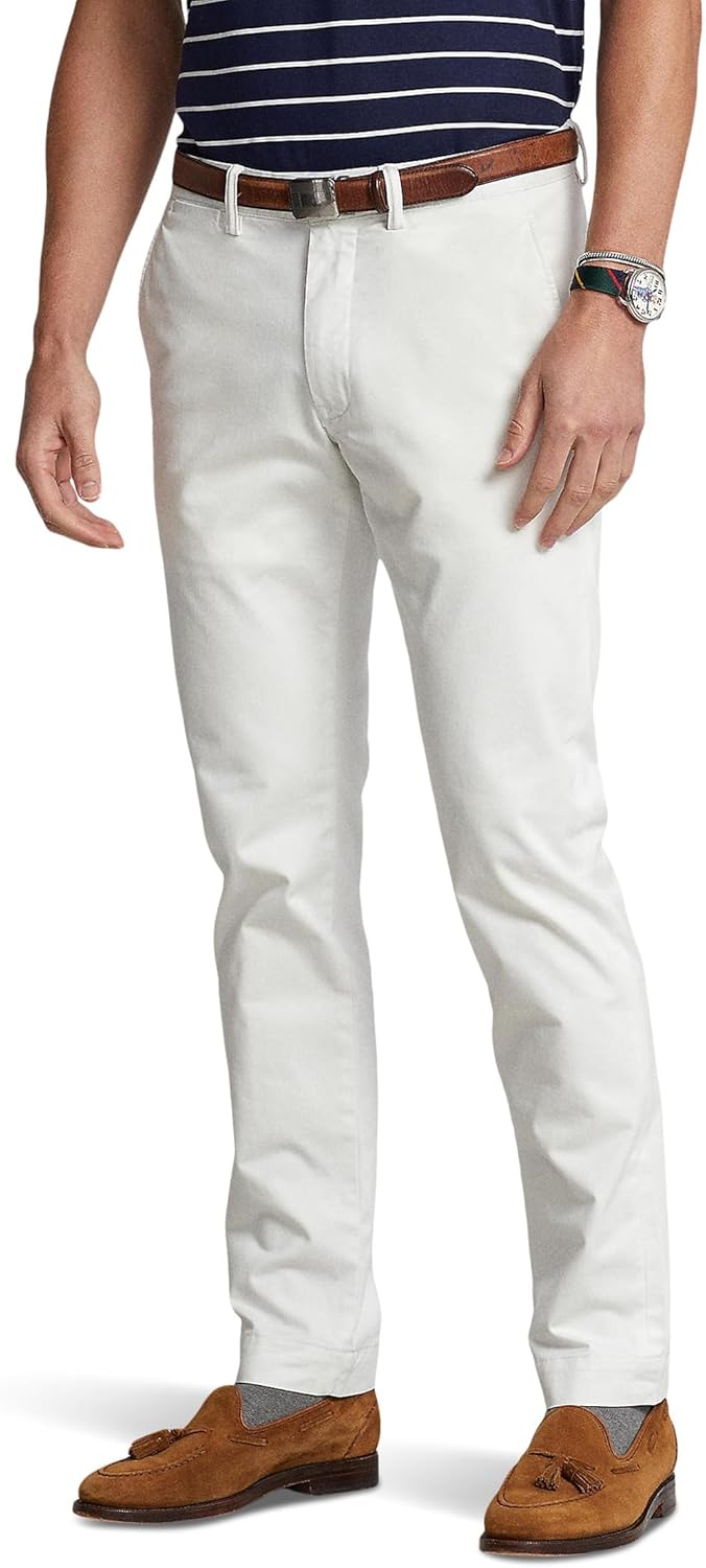 

Polo Ralph Lauren мужские эластичные узкие чинос, White