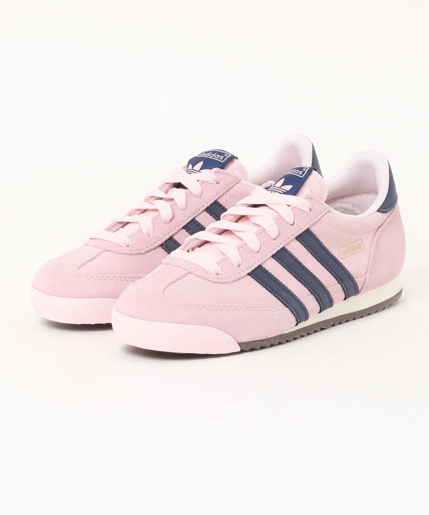 Мужские кроссовки adidas R71 из натуральной кожи розовые