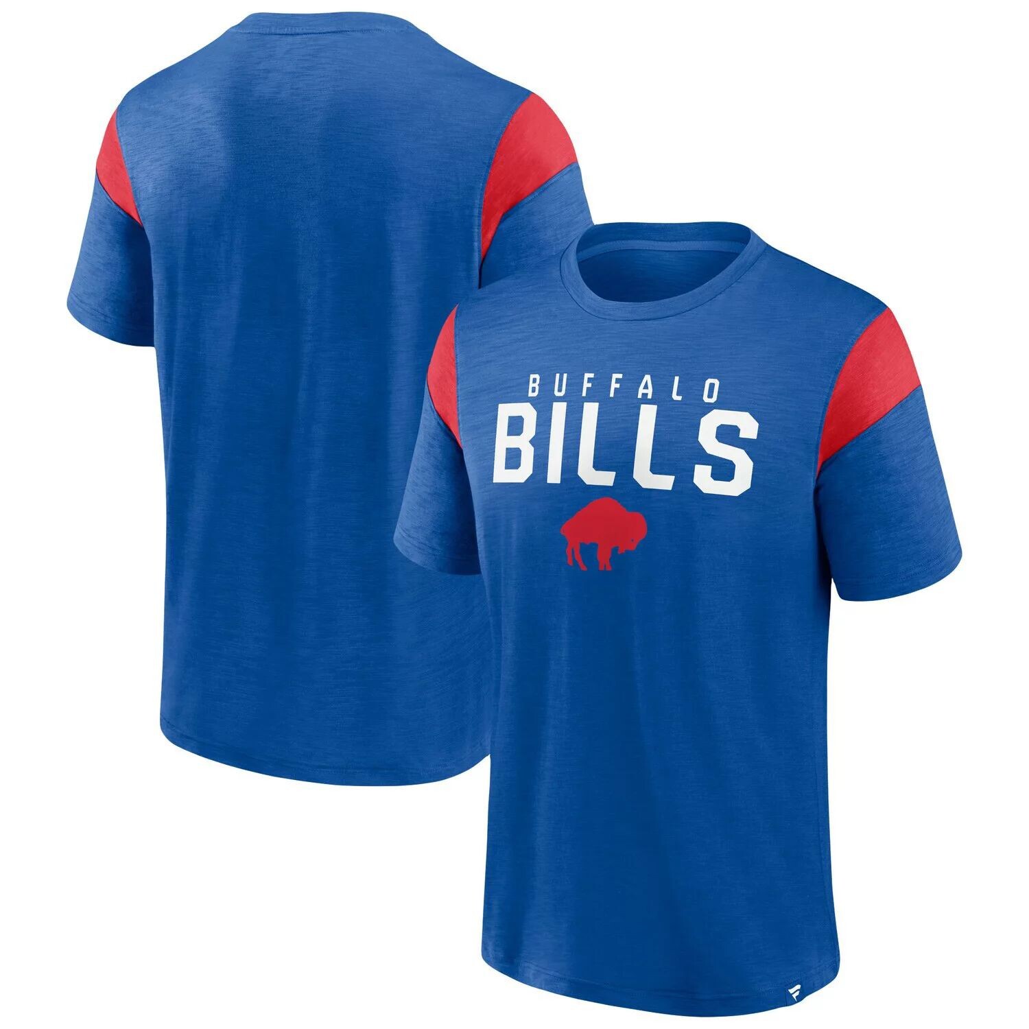 

Мужская футболка с логотипом Royal Buffalo Bills Home Stretch Team Fanatics