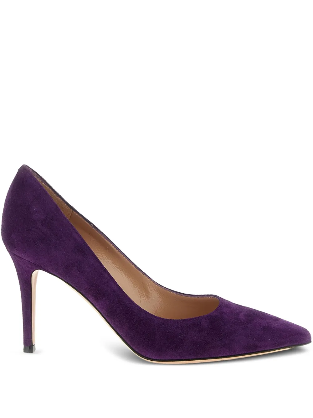 Туфли-лодочки на шпильке 85 мм Gianvito Rossi, фиолетовый
