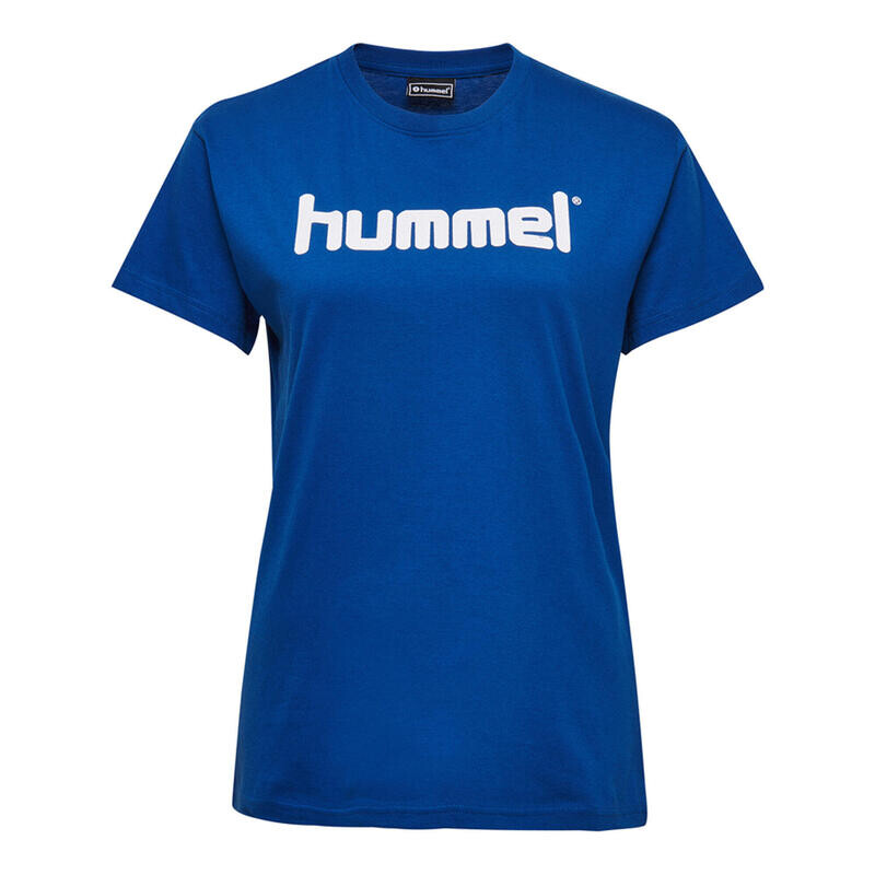

Женская футболка с логотипом Hmlgo для мультиспорта HUMMEL, цвет blau