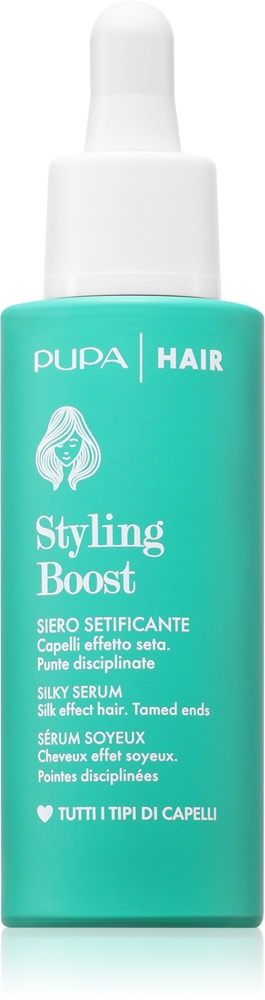 

Сыворотка для стайлинга волос, придающая волосам шелковистость Pupa Milano, 30 мл