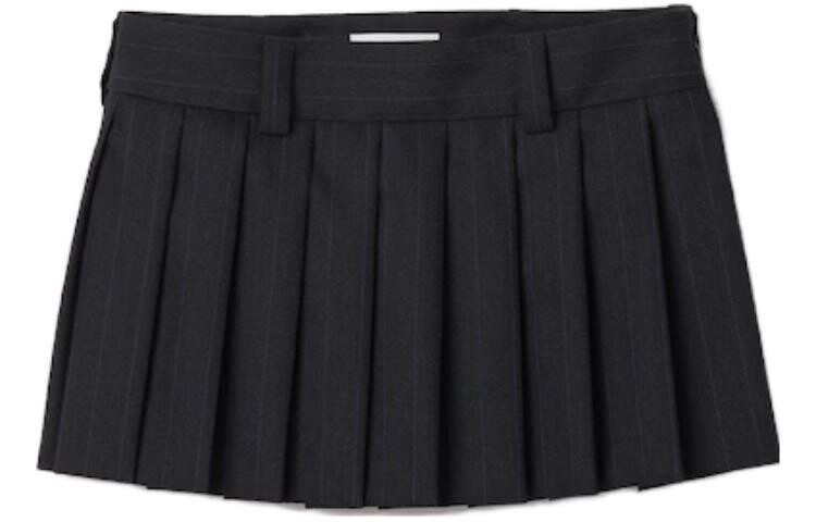 

Повседневная юбка женская черная Miu Miu