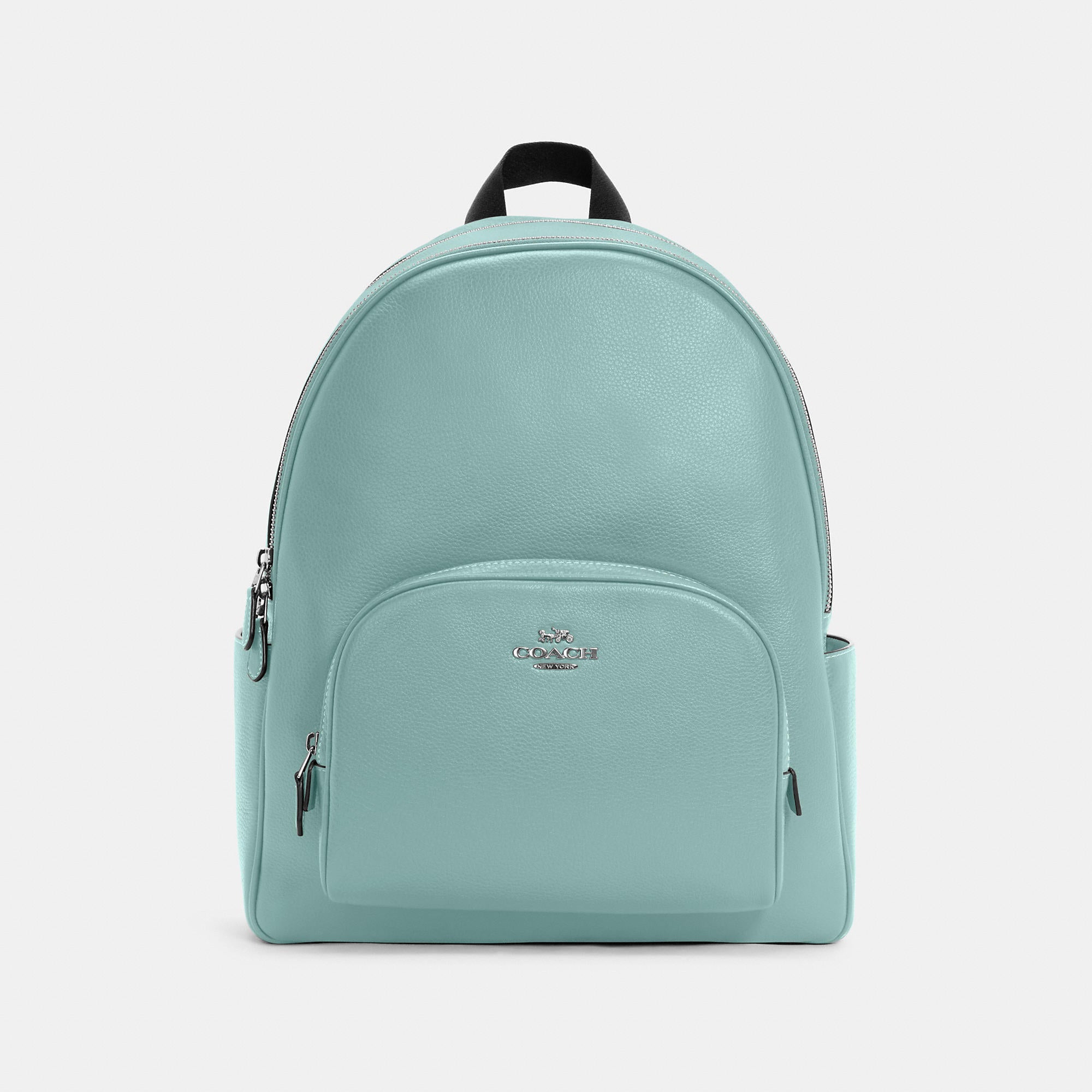 

Большой рюкзак для суда Coach Outlet, светло-бирюзовый/серебристый