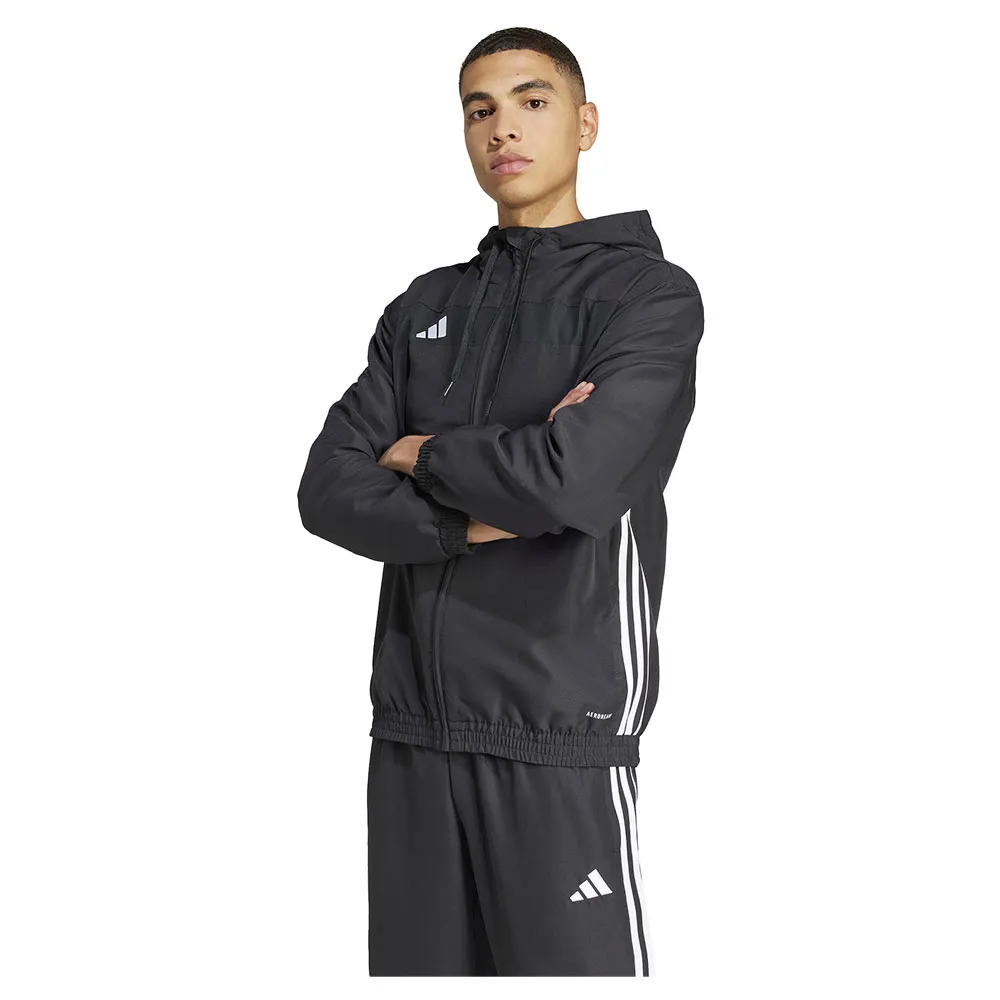 

Толстовка adidas Tiro 25 Essentials Woven full zip, черный
