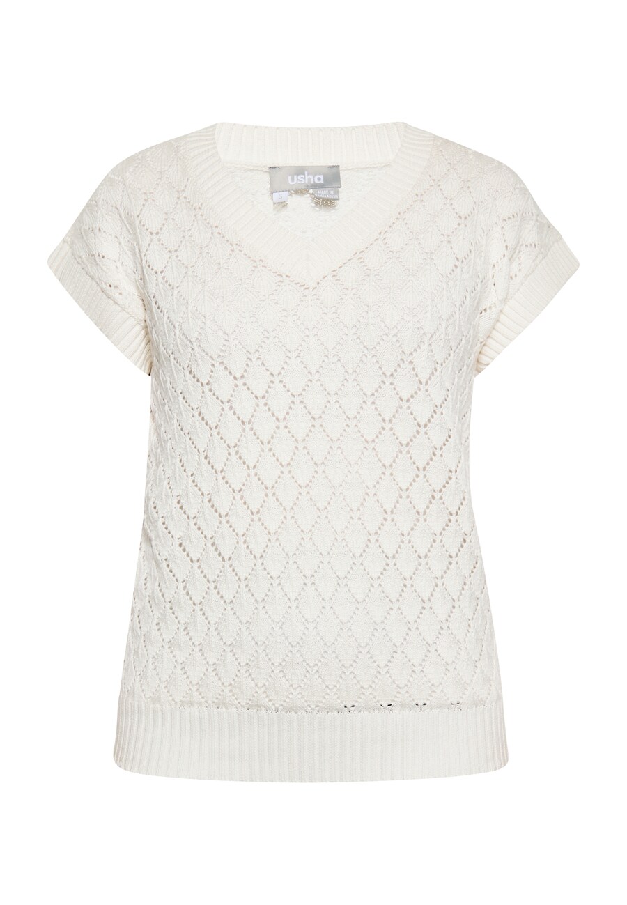 

Тонкий вязаный свитер Usha Sweater, белый