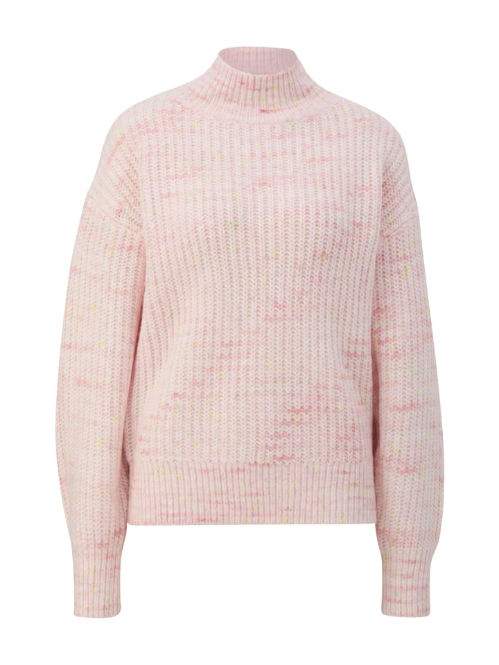 

QS Вязаный свитер цвета 40W0_розовый