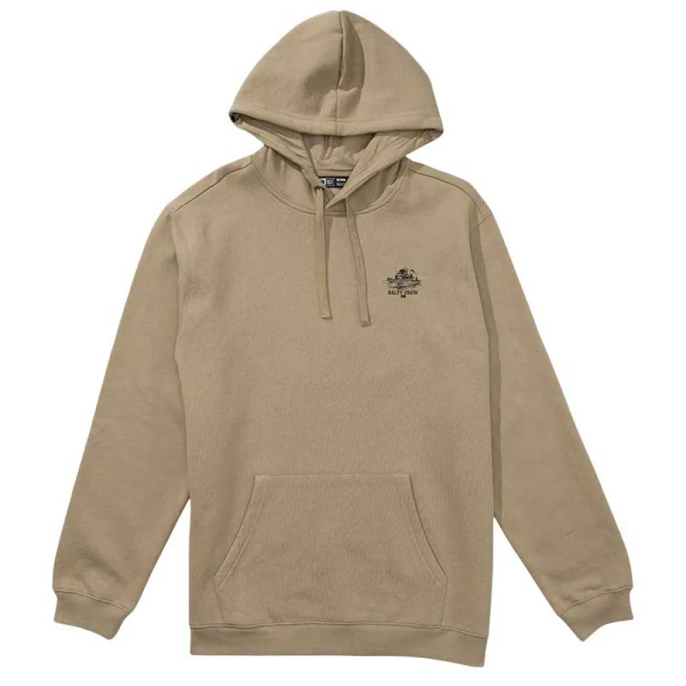 

Худи Salty Crew Day charter fleece, бежевый