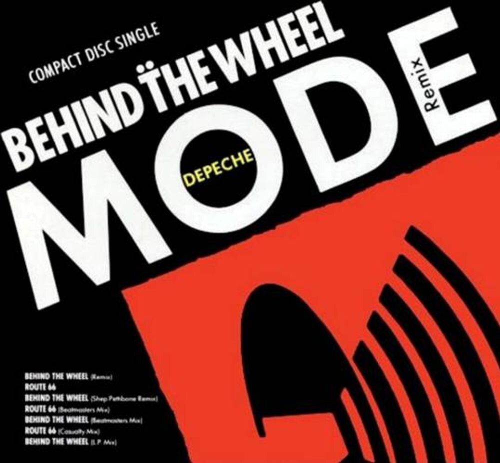 

Диск CD Behind The Wheel - Depeche Mode