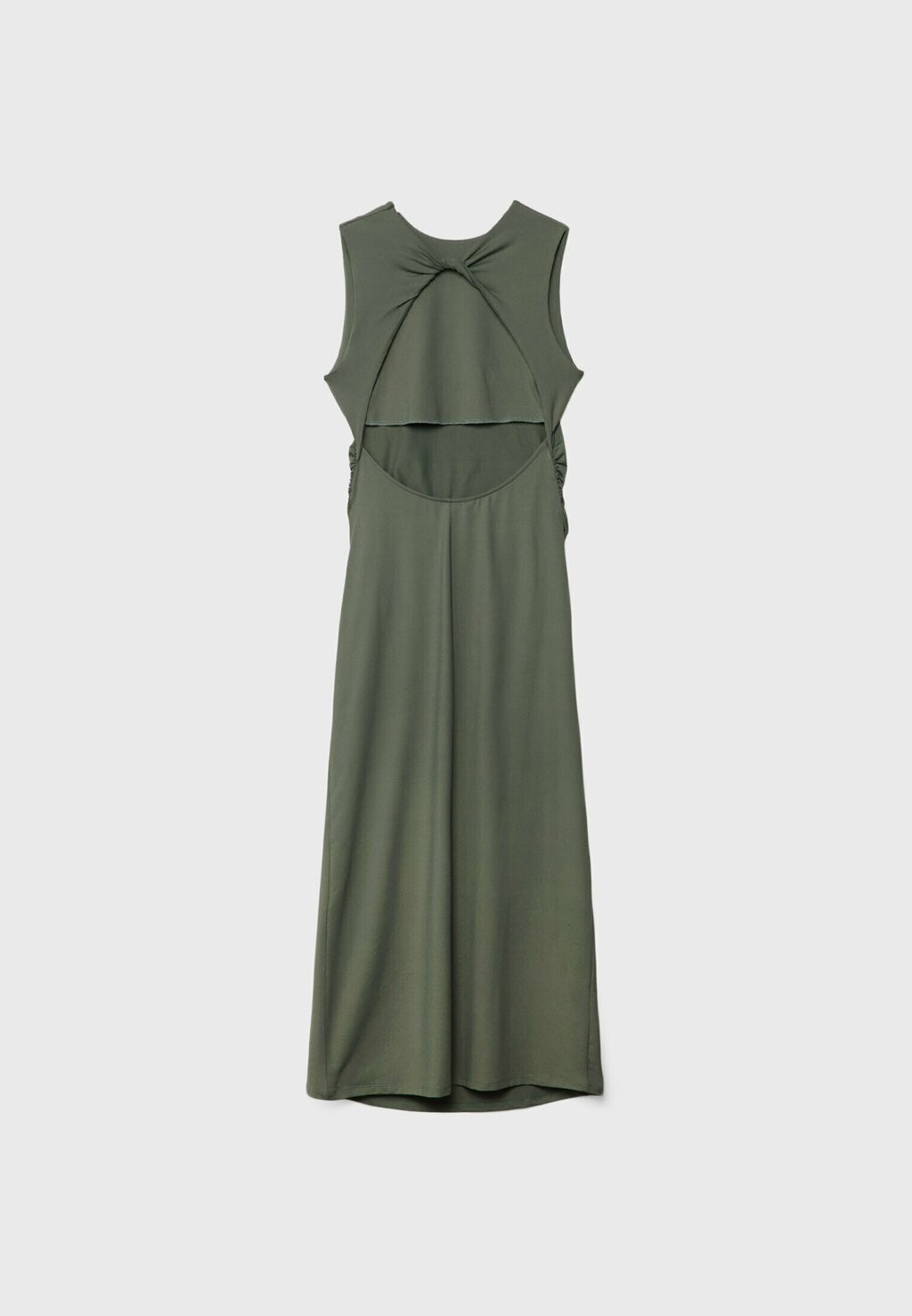 

Платье-футляр Open Back Stradivarius, салатовый