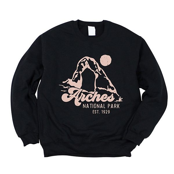 

Винтажный свитшот Arches National Park Simply Sage Market, Midnight