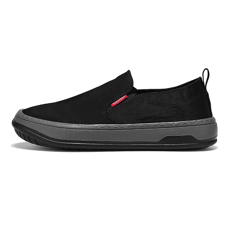 

Mulinsen Мужские повседневные кроссовки Low Top черные, цвет Black