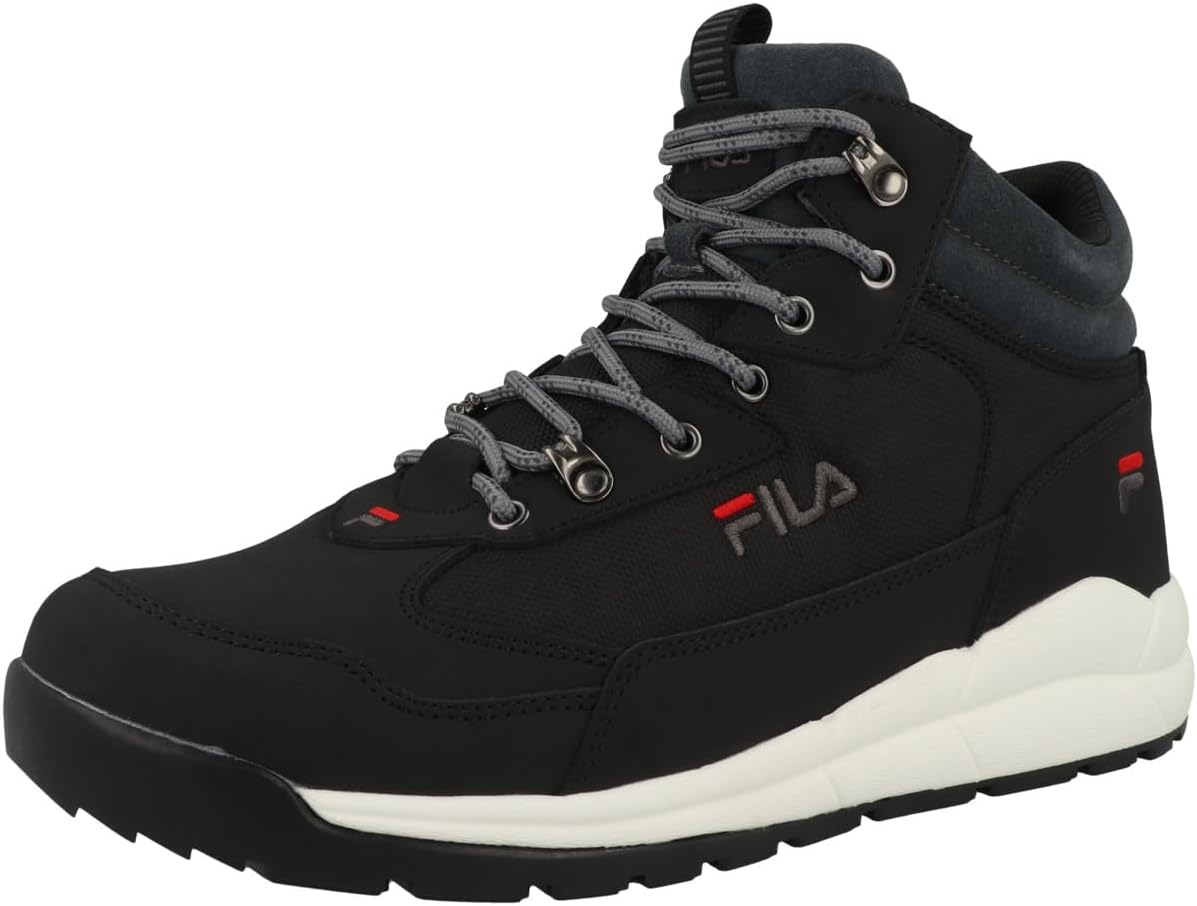 Мужские модные ботинки Fila Alpha Mid, черный — фото 4