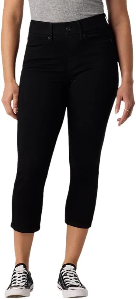 Джинсы капри Levi Strauss Signature Gold, Noir